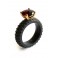 Garnet Crown Ring